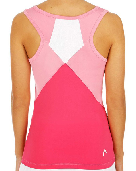 Koszulka top tenisowy Head Vision Ali Tank top różowa 814335