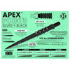 Końcówki steeltip Harrows APEX RIDGE silver